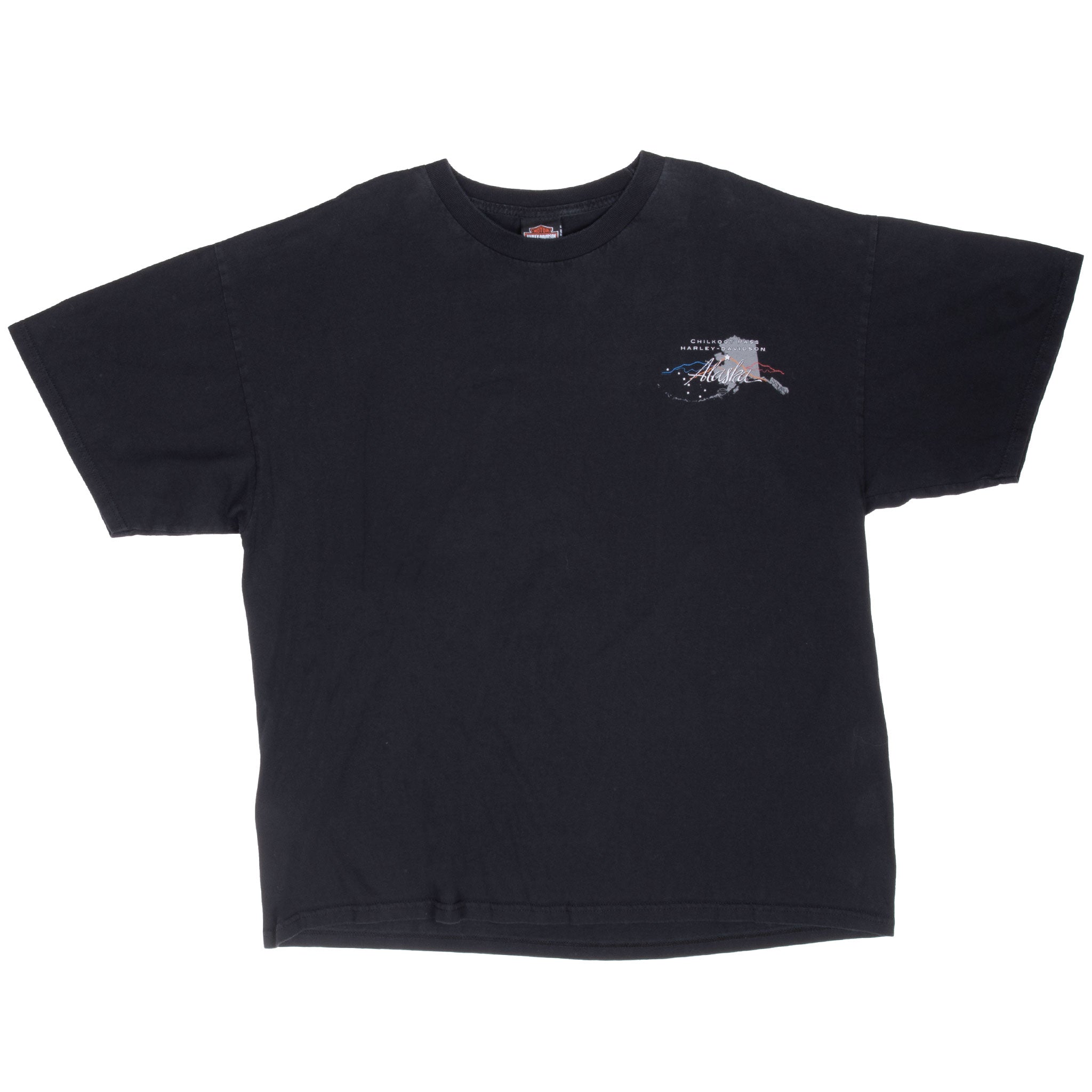 Vintage Harley Davidson Alaska Tee Shirt Size 2XL