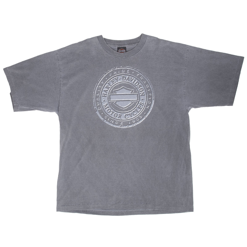 Vintage Harley Davidson Honolulu Hawaii 2003 Tee Shirt Size XL Made In Usa With Single Stitch Sleeves