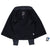 THE HUNDREDS BLACK BESTWICK WINDBREAKER JACKET SIZE MEDIUM DEADSTOCK