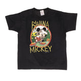 Vintage Disney Bwana Mickey Mouse 1980s Tee Shirt Size XL Made In USA
