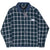 THE HUNDREDS GREEN PLAID FLANNEL SHIRT SIZE MEDIUM DEADSTOCK