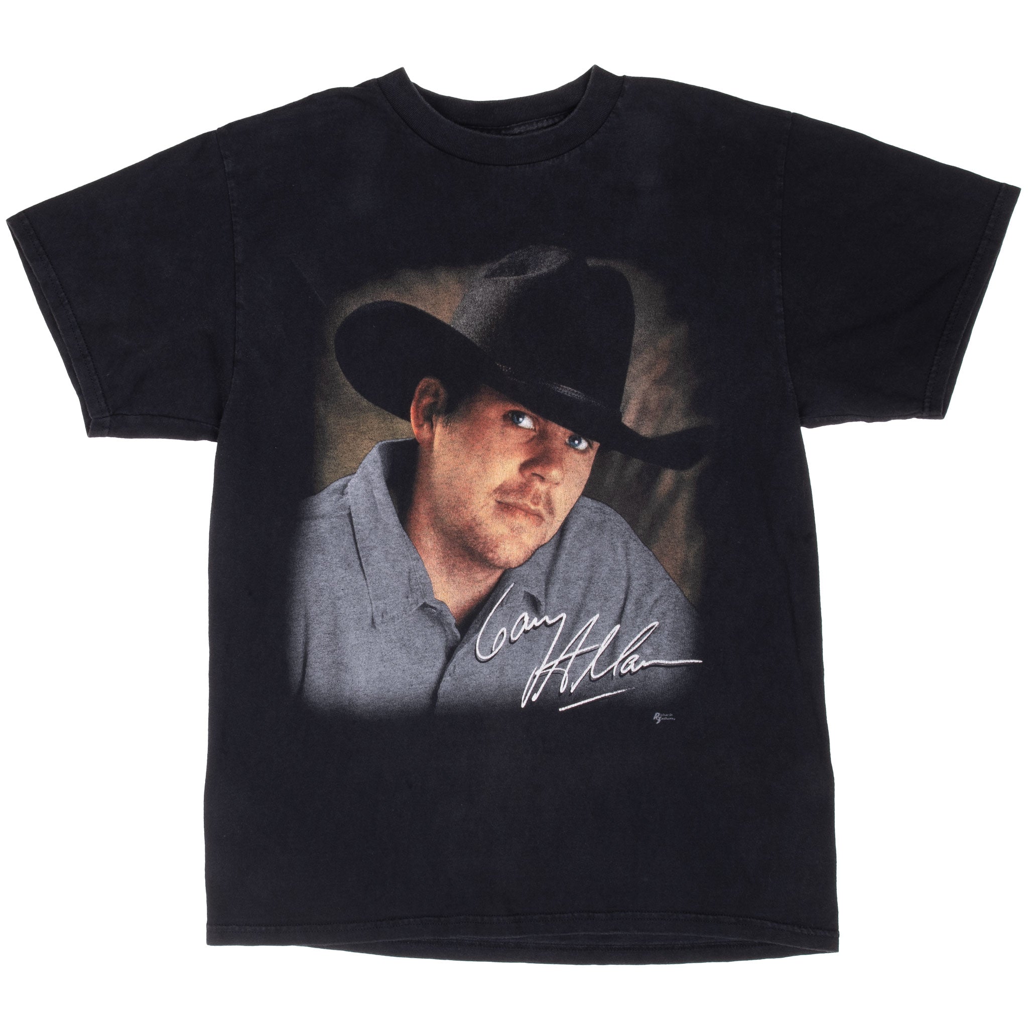 Vintage Gary Allan 1990S Tultex Tee Shirt Size Large