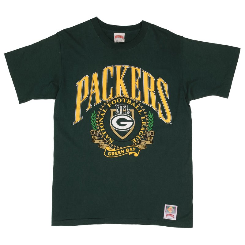 Vintage NFL Green Bay Packers 1990S Tee Shirt Size Large Made In USA With Single Stitch Sleeves