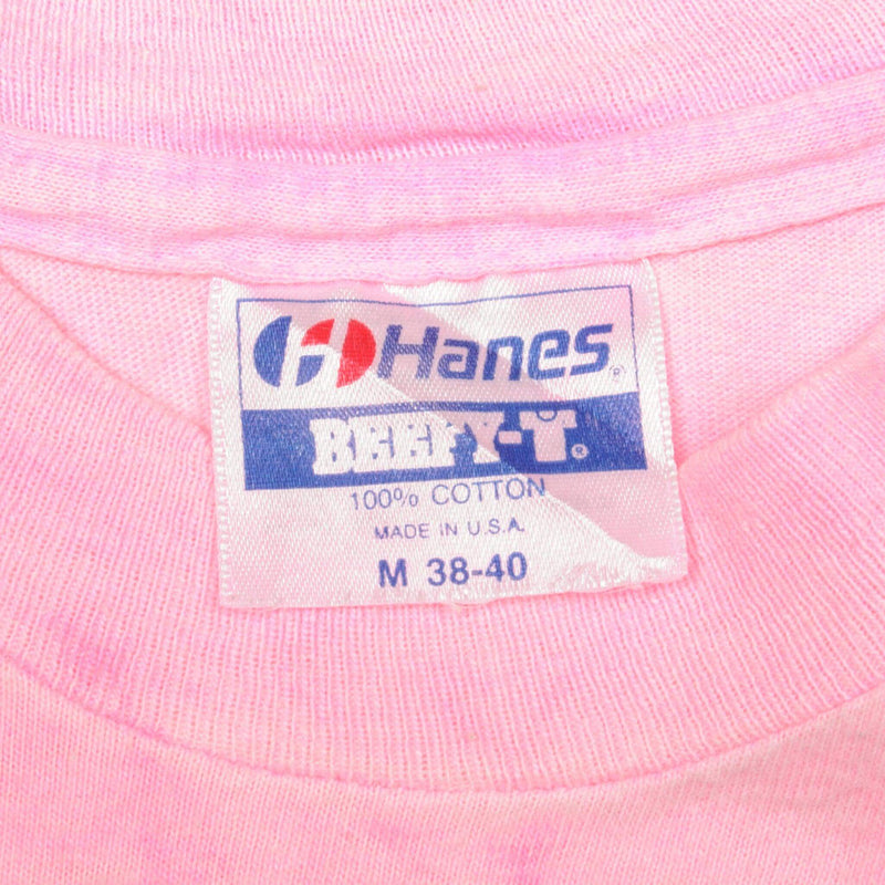 Vintage AMA Buffalo National Motocross 1/2 Mile National Championship Hanes Tee Shirt Size Small With Single Stitch Sleeves.
