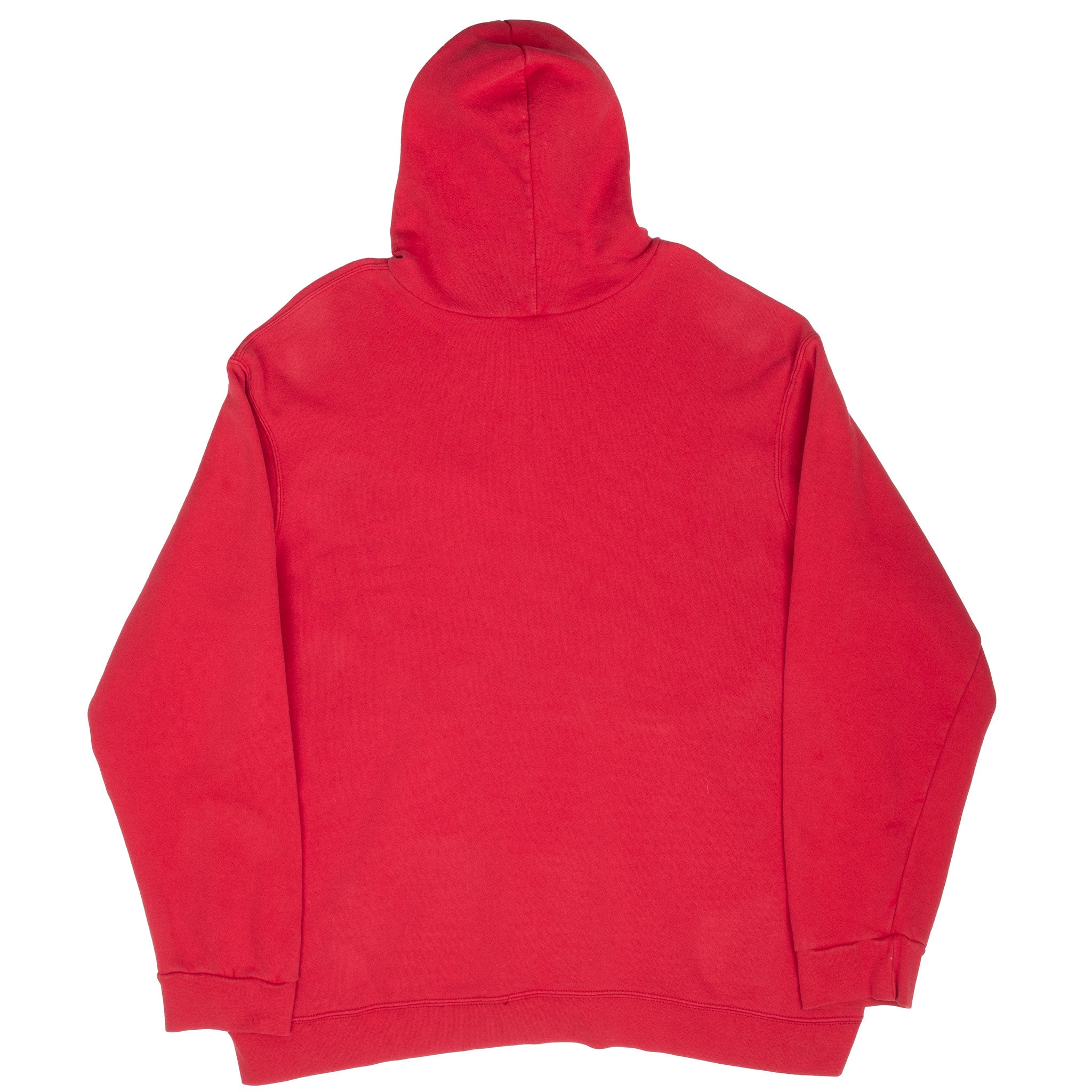 Vintage Nike Center Swoosh Red Travis Scott Hoodie 2000S Size XL