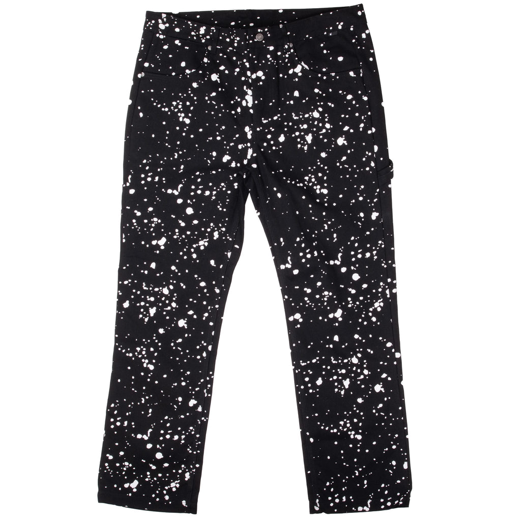 THE HUNDREDS X JOSHUA VIDES PAINT SPLASH BLACK JEANS SIZE 38X31 DEADSTOCK
