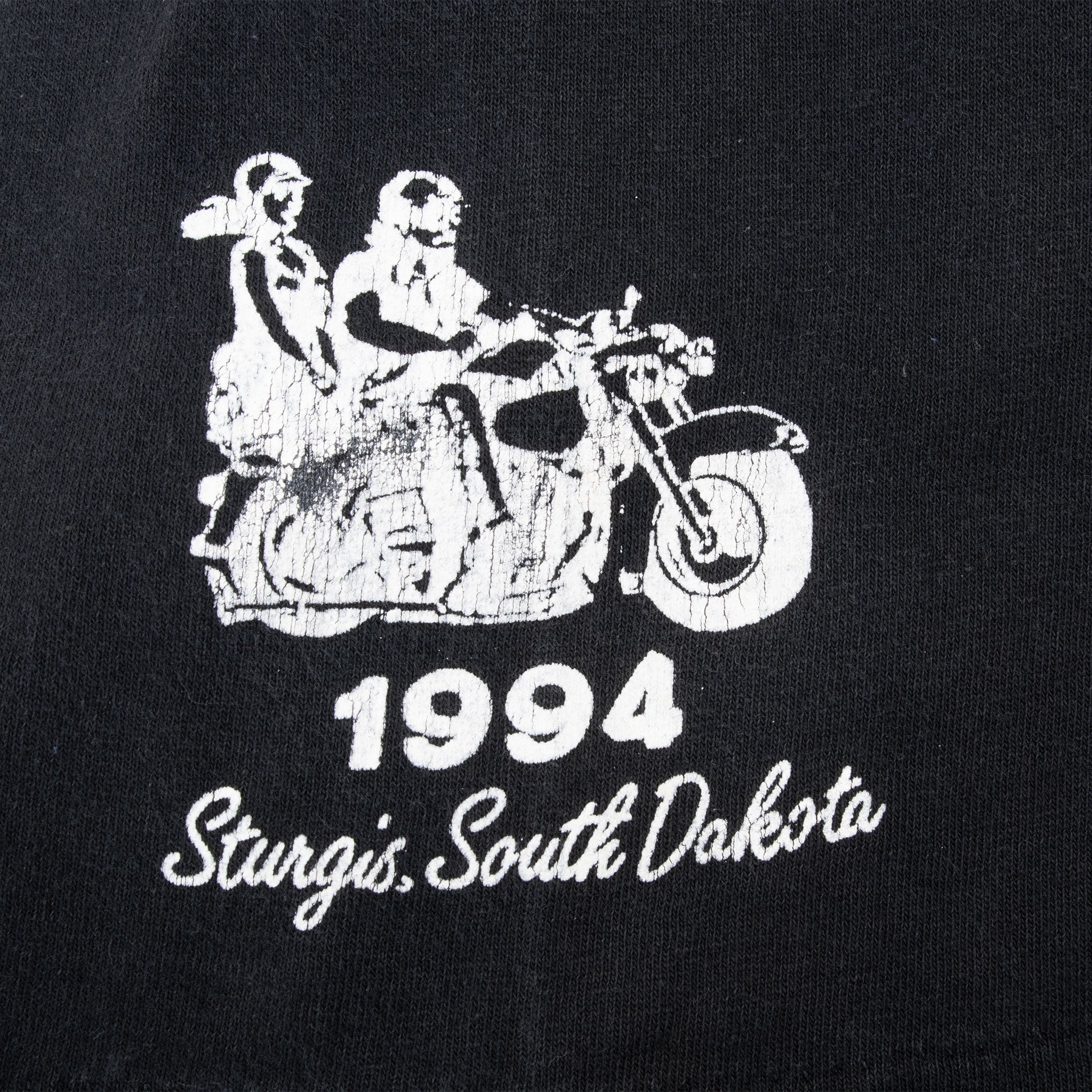 Vintage Sturgis Bike Week 1994 South Dakota Biker Tee Shirt Size 2XL