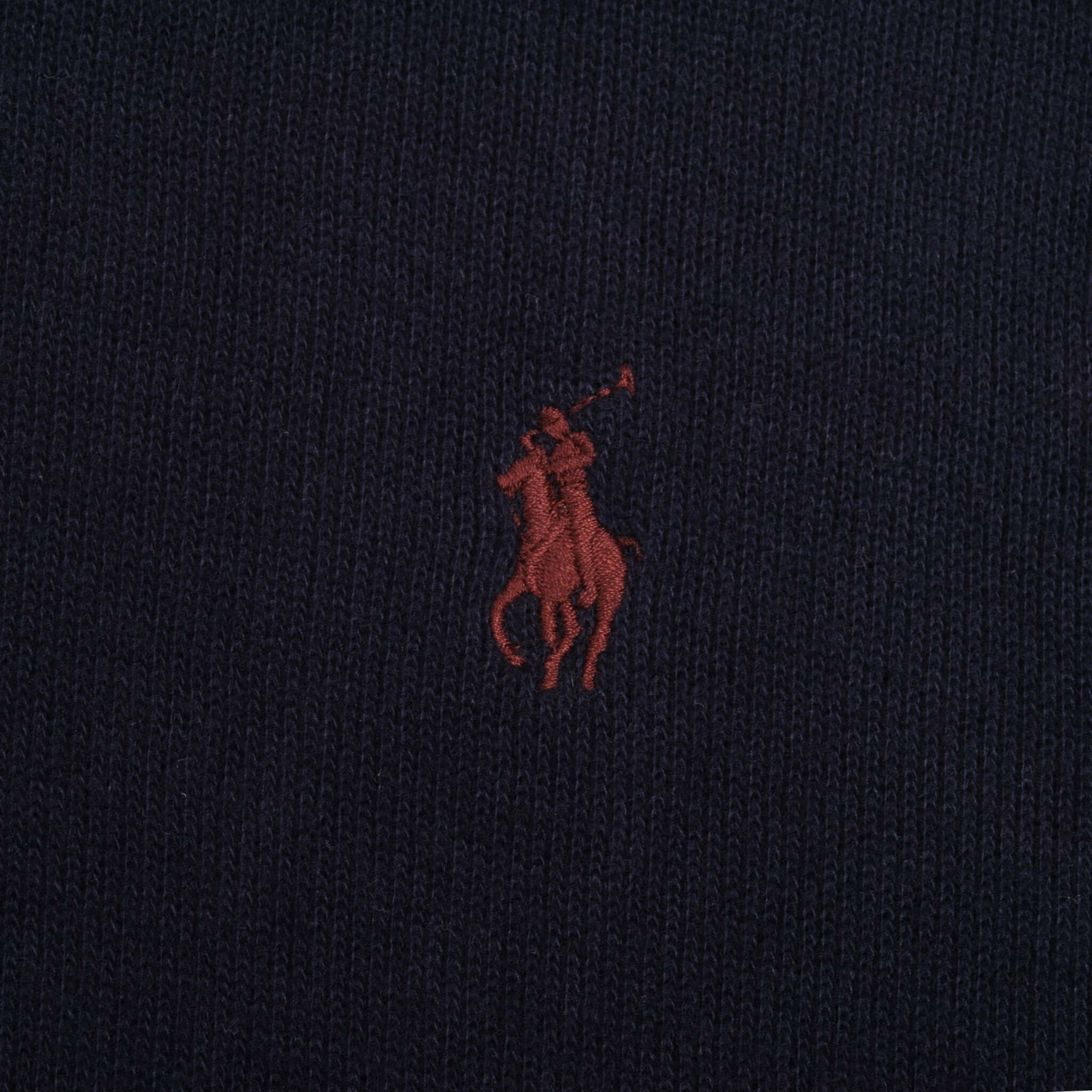 Vintage Polo Ralph Lauren Navy Blue Quarter 1/4 Zip Sweater 1990s Size Small