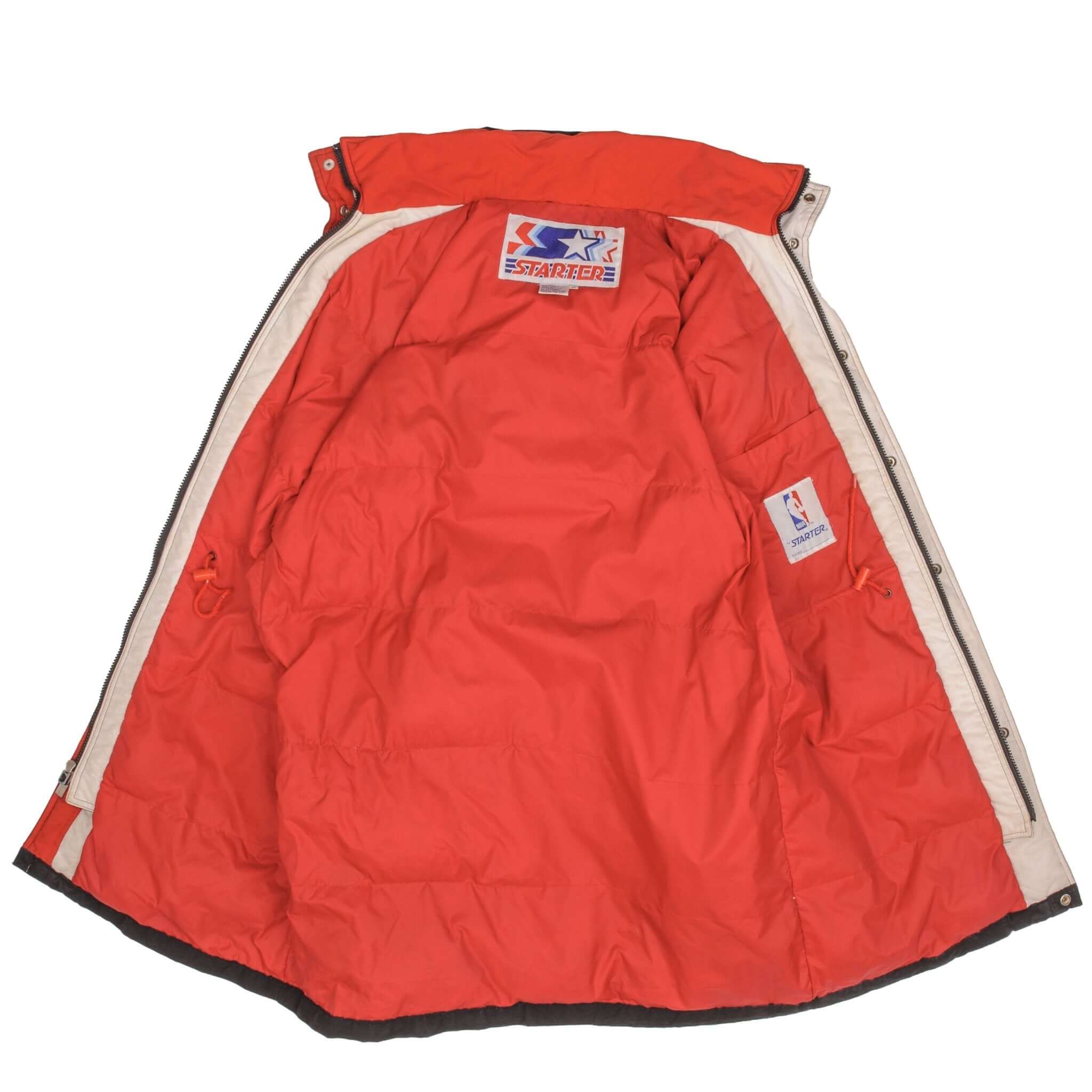 Vintage Nba Starter Chicago Bulls 1990S Puffer Jacket Size Medium