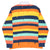 THE HUNDREDS STRIPES LONG SLEEVE POLO SHIRT SIZE MEDIUM DEADSTOCK