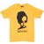 THE HUNDREDS X KEVIN SMITH MALLRATS YELLOW MUSTARD TEE SHIRT MEDIUM DEADSTOCK