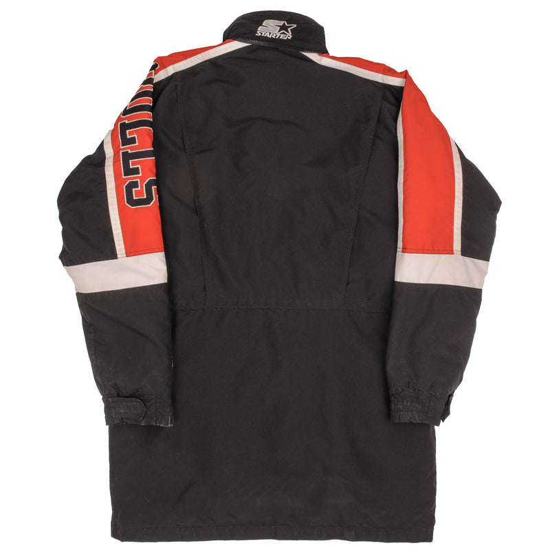 Vintage Nba Starter Chicago Bulls 1990S Puffer Jacket Size Medium