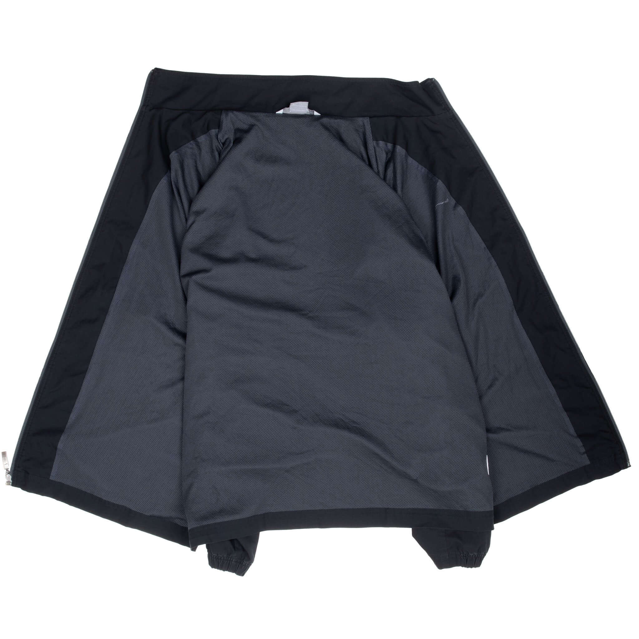 Vintage Nike Classic Swoosh Black Windbreaker Jacket 2000S Size 3XL