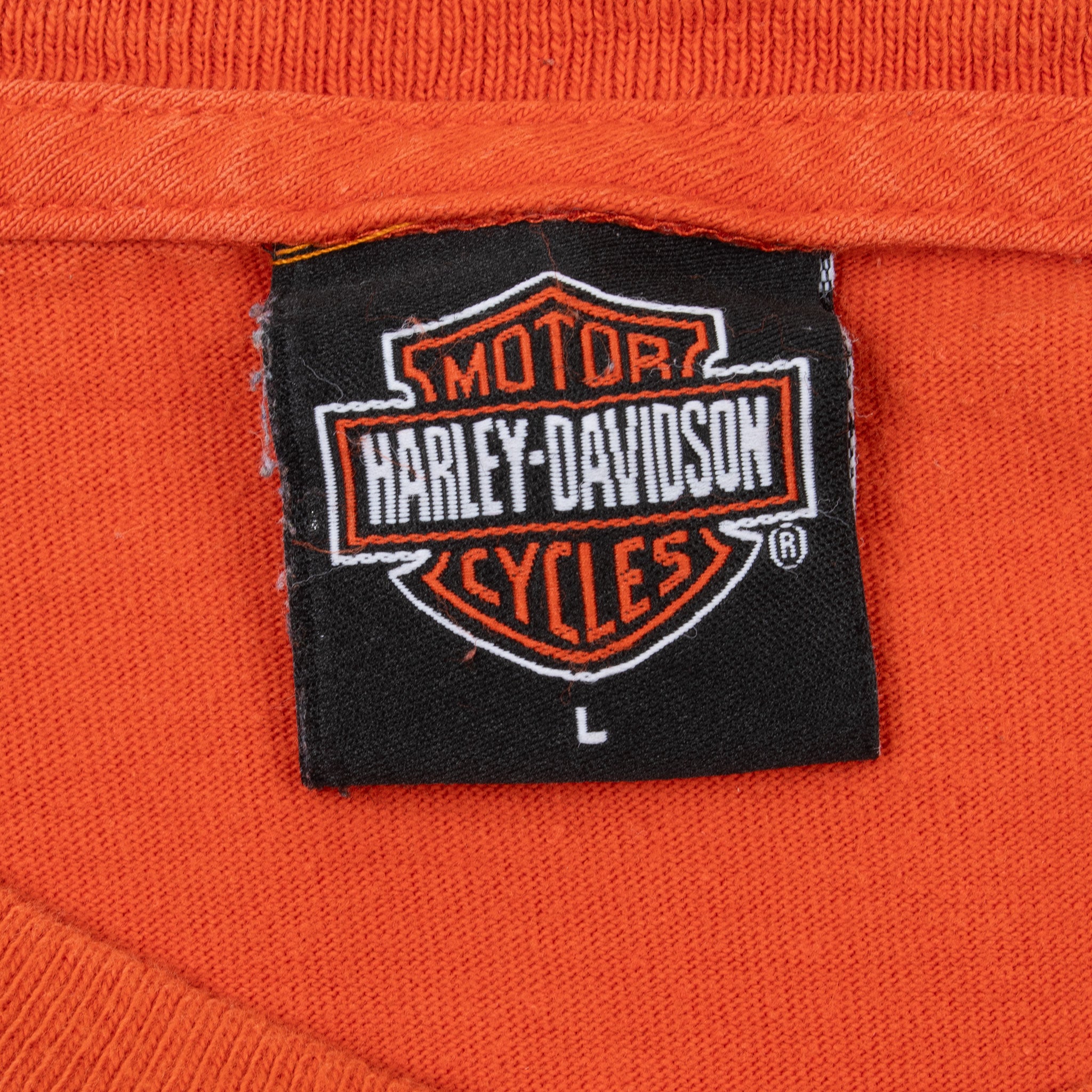 Vintage Harley Davidson Las Vegas Long Sleeve Tee Shirt 2002 Size Large