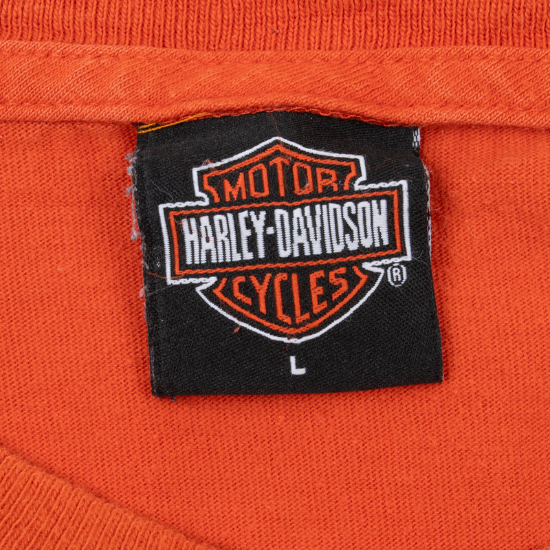 Vintage Harley Davidson Las Vegas Long Sleeve Tee Shirt 2002 Size Large