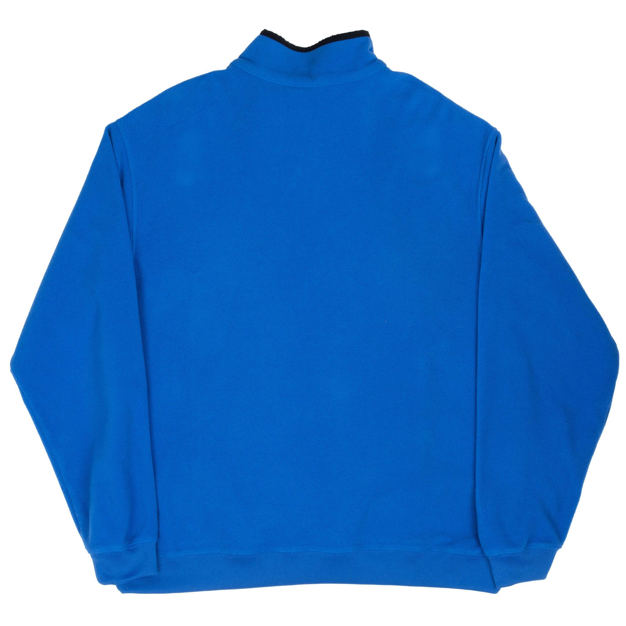 Vintage Nike Blue Quarter Zip Fleece Jacket 2000S Size XL