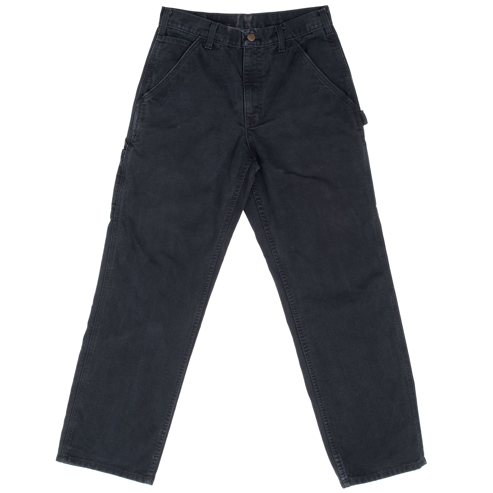Vintage Carhartt Carpenter Black Pants Size 29X30