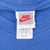 Vintage Nike Spellout Blue Purple Tee Shirt Late 1980S Size XL Made In Usa With Single Stitch Sleeves