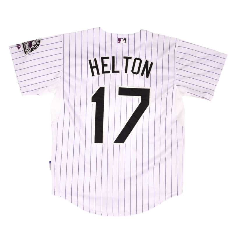 Vintage MLB Colorado Rockies Todd Helton #17 Majestic Jersey Size 48 Deadstock