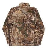 Vintage Realtree Xtra Camo Hunting Fleece Jacket Size Medium