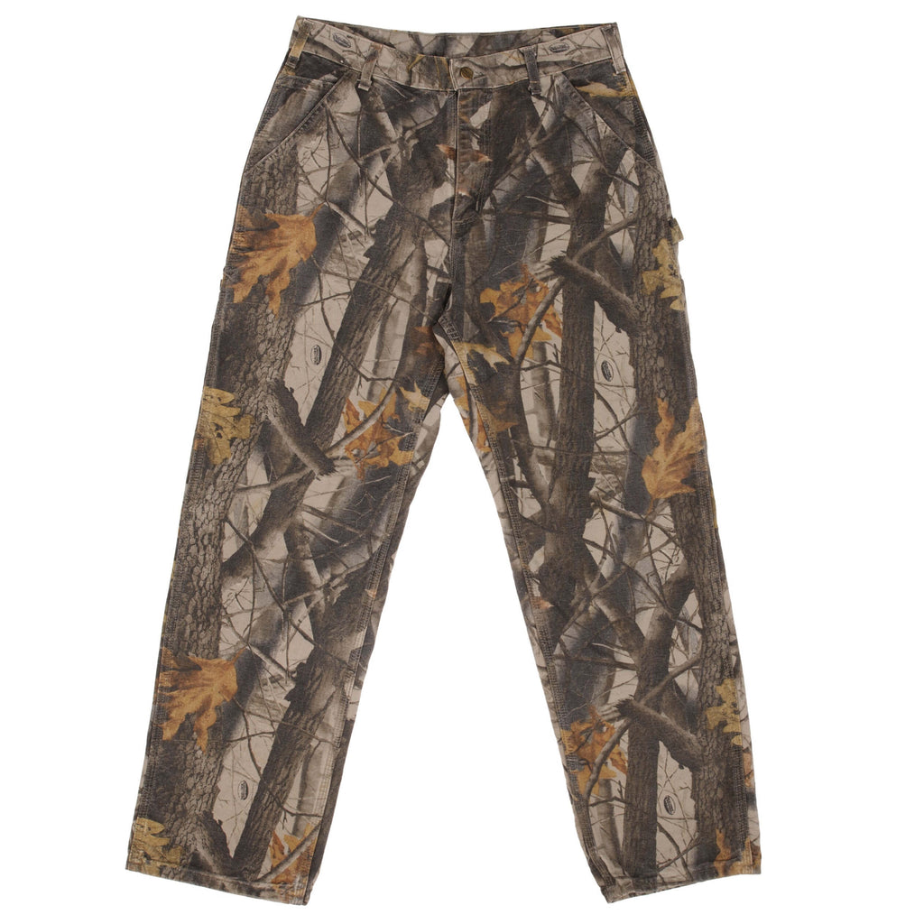 Vintage Carhartt Carpenter Real Tree Camo Pants   Size On Label Is 32X30