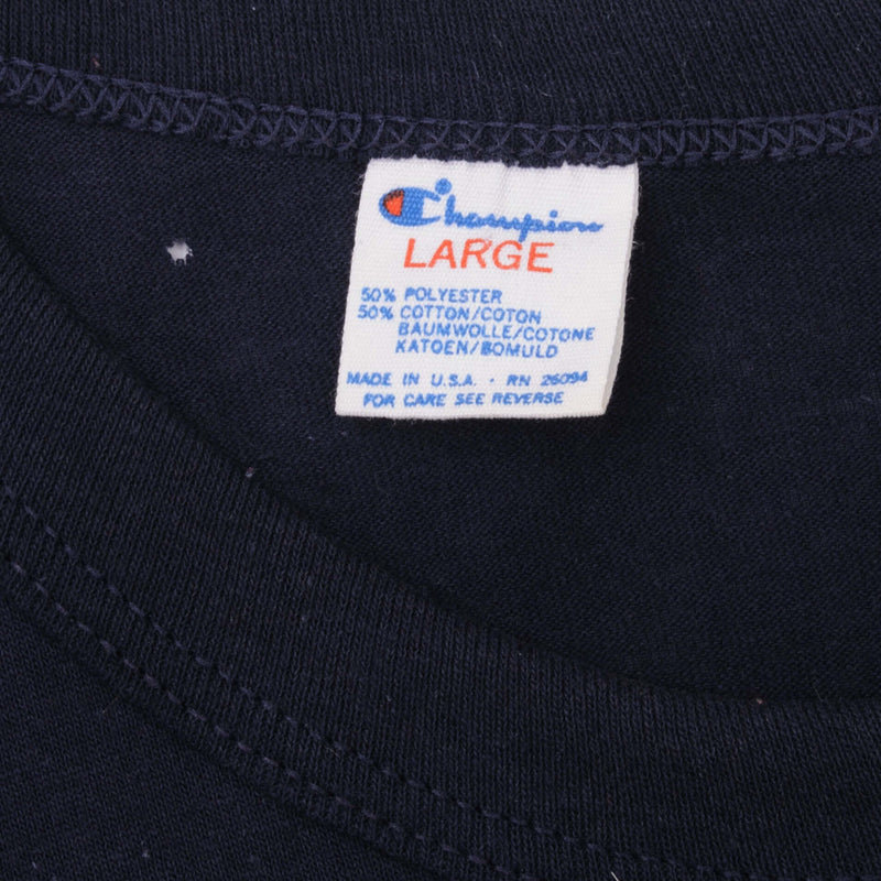 Vintage Champion Major League Baseball New York Yankees 1988 Tee Shirt Size Medium Made In USA With Single Stitch Sleeves. Beautiful distress print