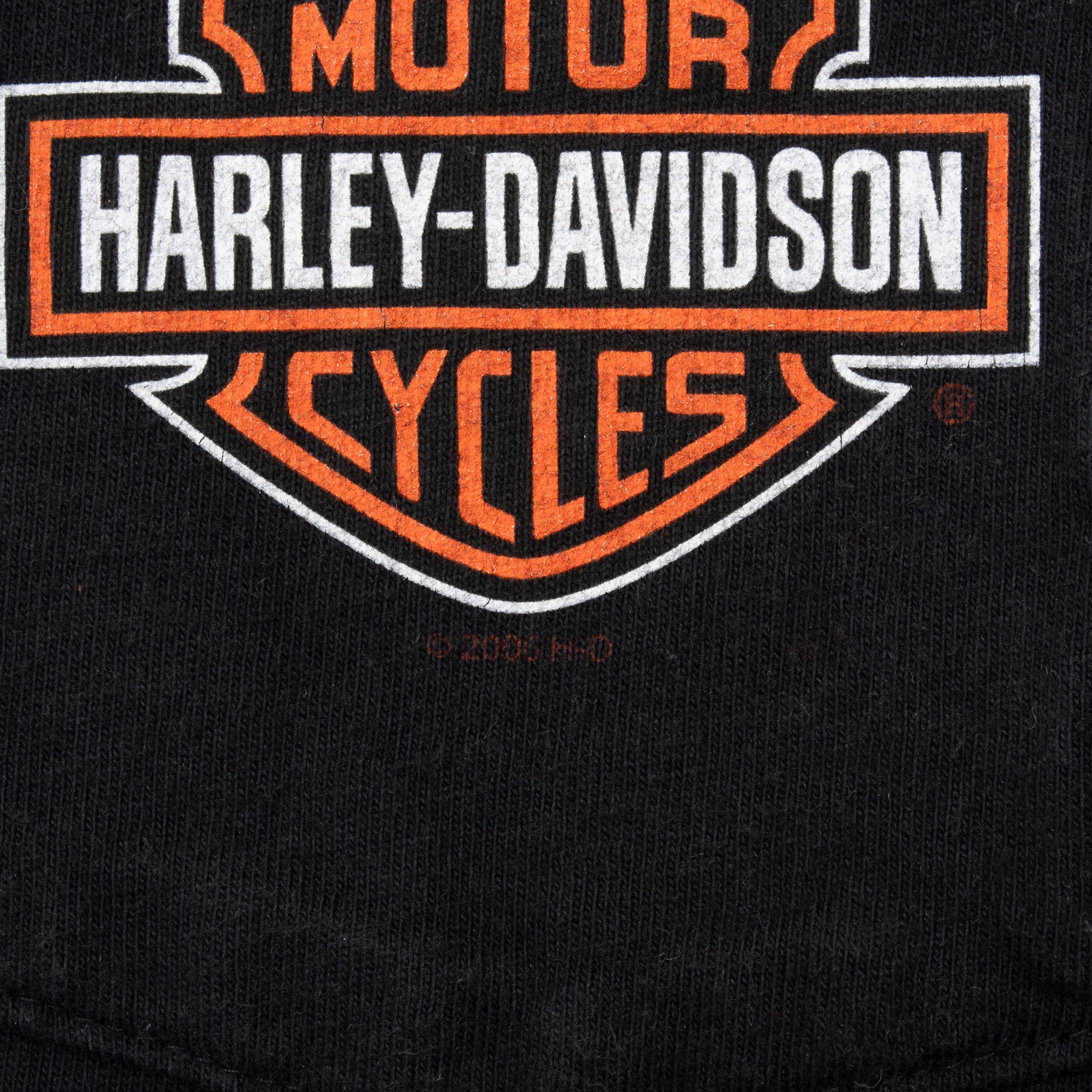 VINTAGE HARLEY DAVIDSON CHICAGO 2006 POCKET TEE SHIRT LARGE MADE IN USA