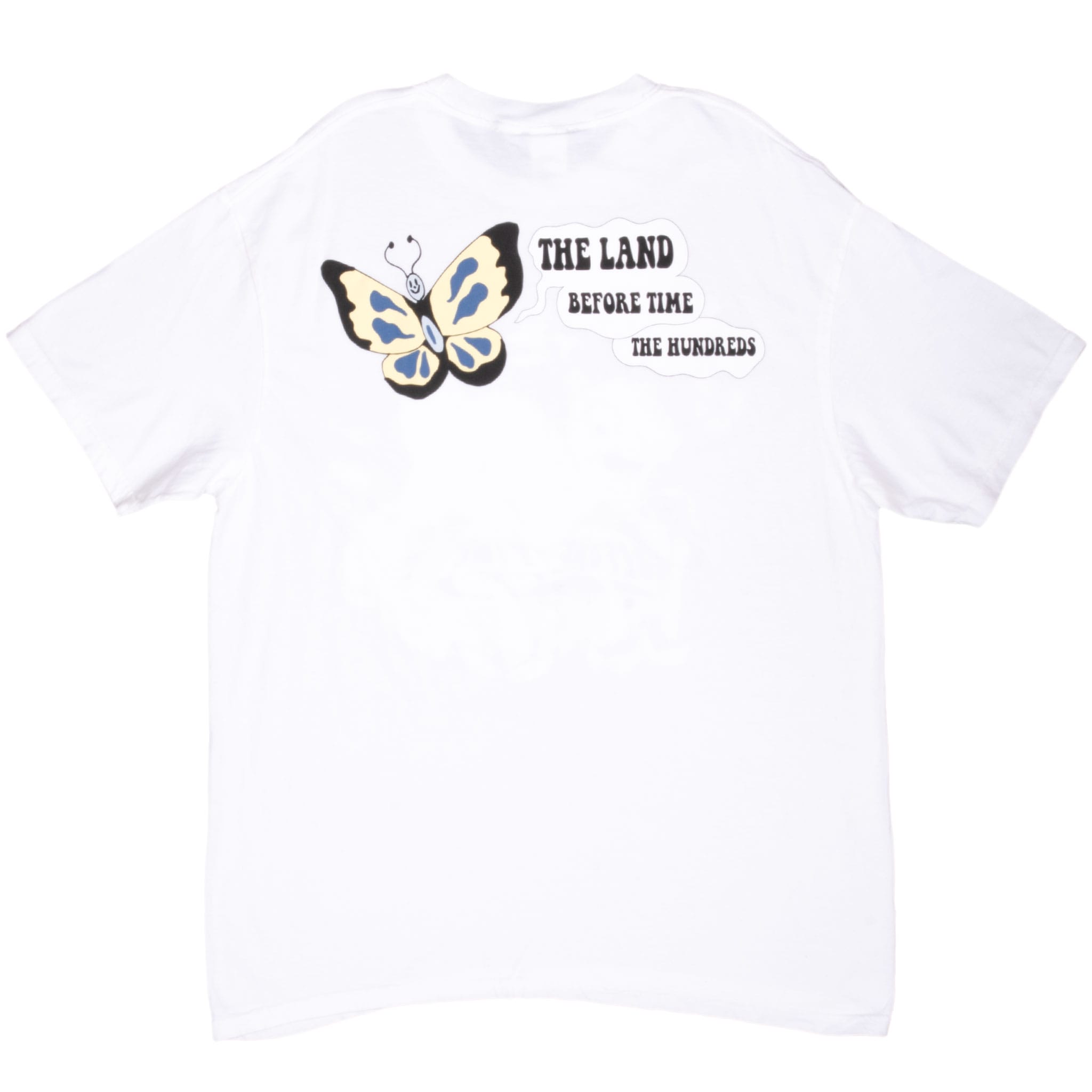 THE HUNDREDS X THE LAND BEFORE TIME WHITE TEE SHIRT XL DEADSTOCK