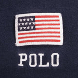 Vintage Polo Sport Ralph Lauren Usa Quarter Zip Sweatshirt 1990S Size Large