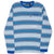 THE HUNDREDS STRIPES LONG SLEEVE POCKET TEE SHIRT SIZE LARGE DEADSTOCK