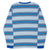 THE HUNDREDS STRIPES LONG SLEEVE POCKET TEE SHIRT SIZE LARGE DEADSTOCK