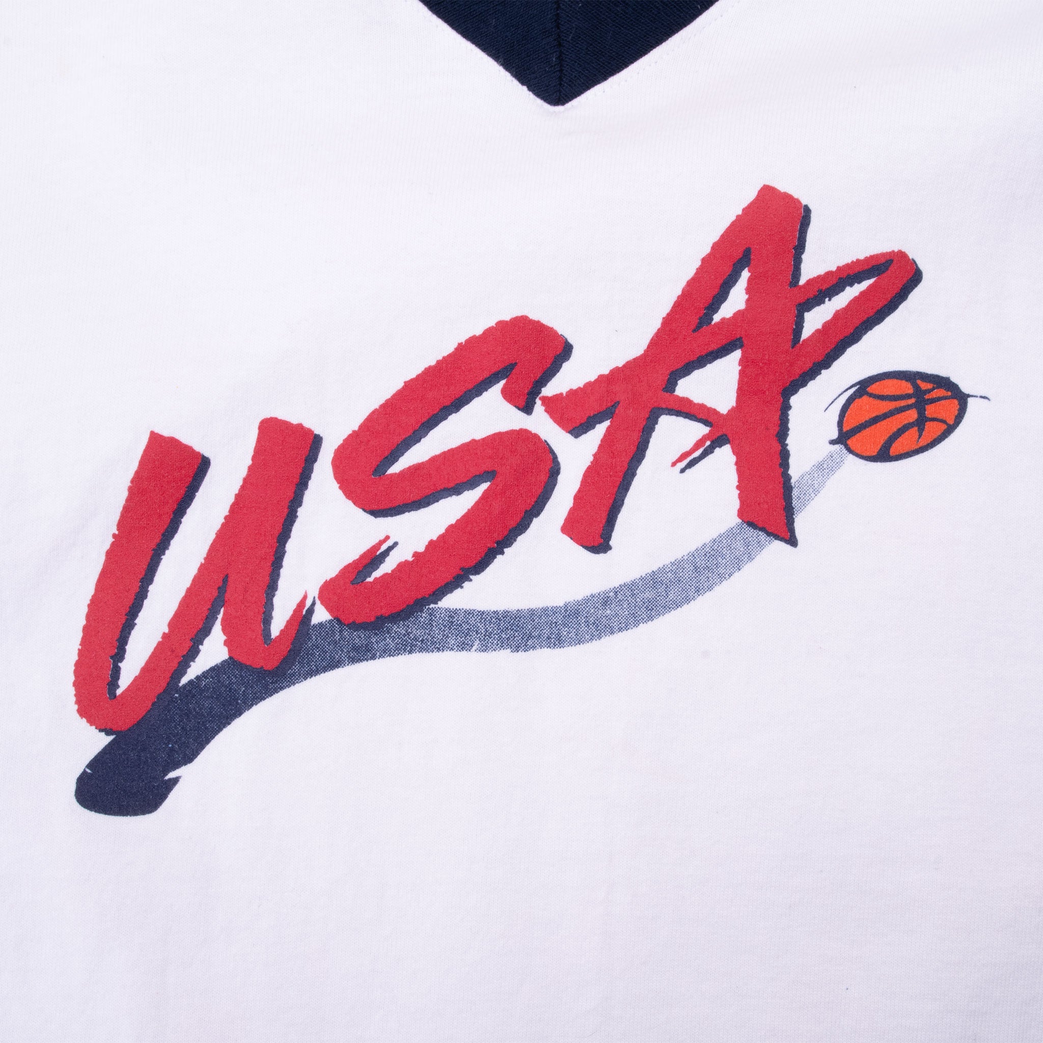 VINTAGE CHAMPION TEAM USA BASKETBALL TEE SHIRT 1996 2XL MADE IN USA