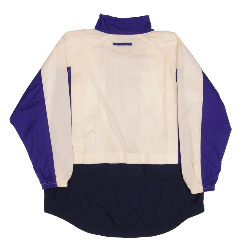 Vintage Nike Spellout Swoosh Windbreaker Jacket 1990S Size Medium