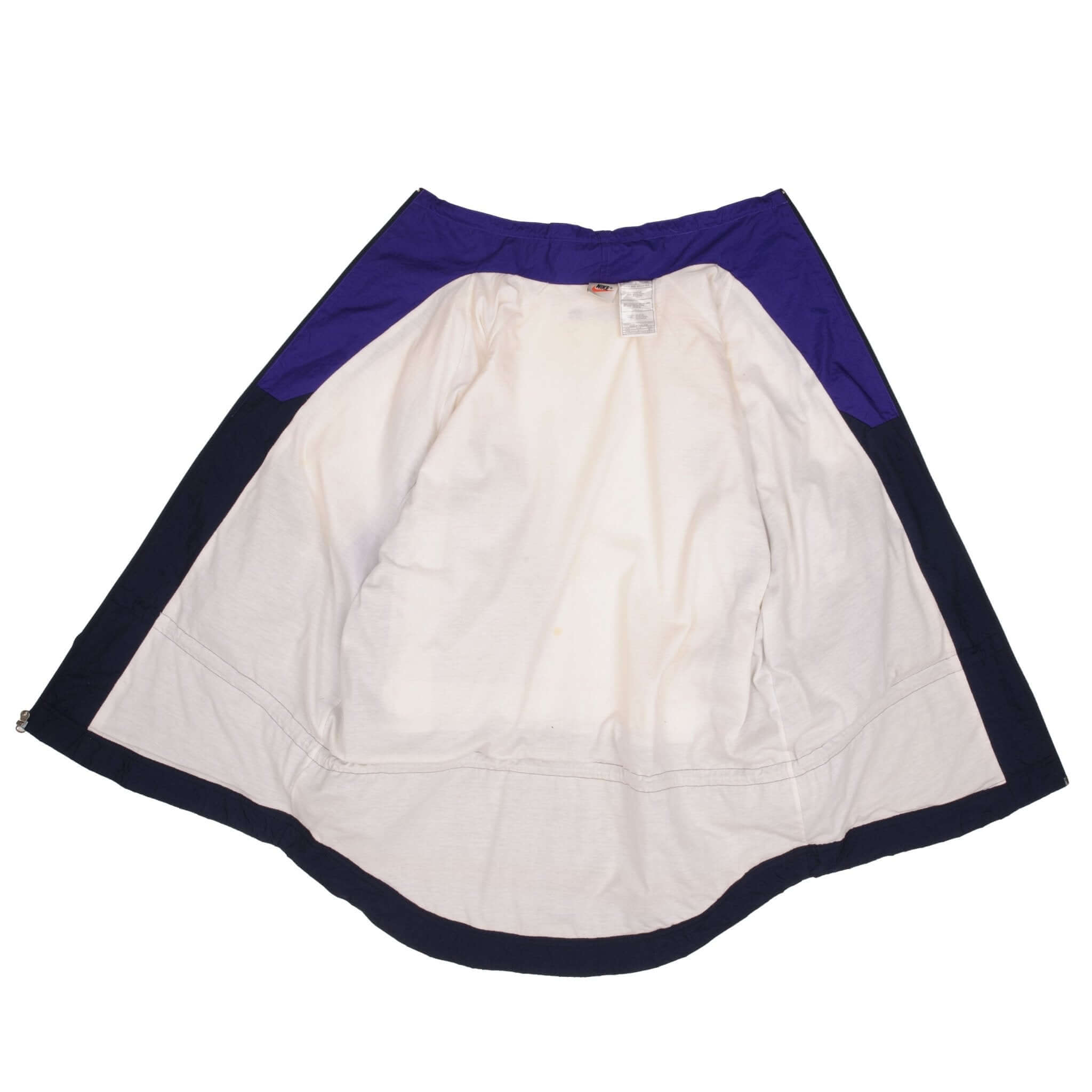 Vintage Nike Spellout Swoosh Windbreaker Jacket 1990S Size Medium