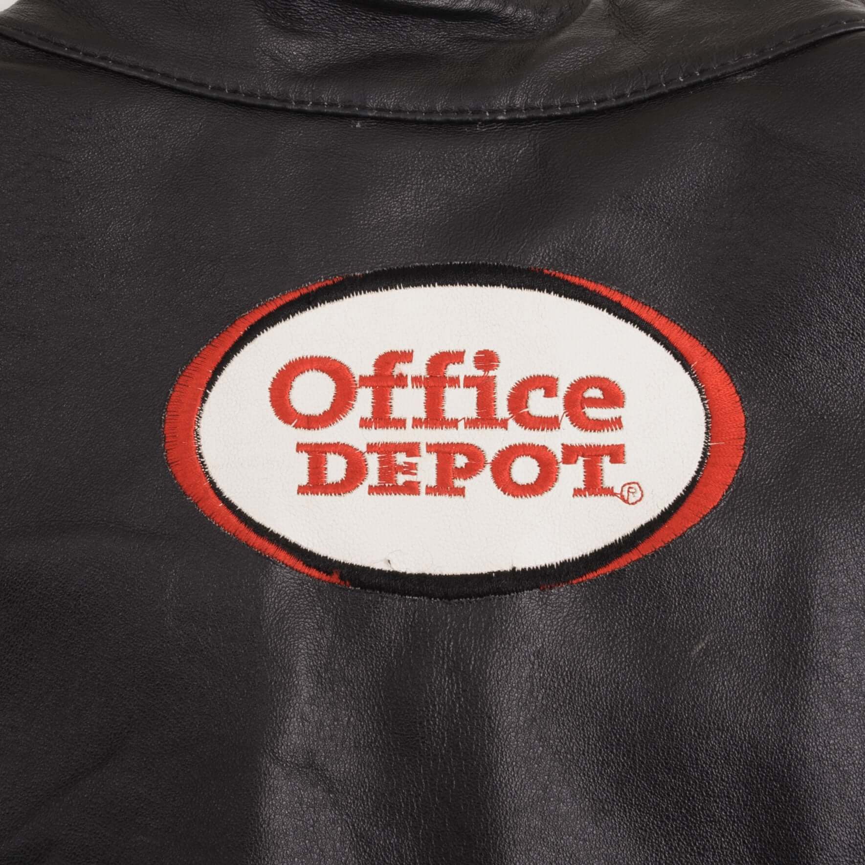 Vintage Nascar Carl Edwards #99 Leather Jacket 2000S Size XL