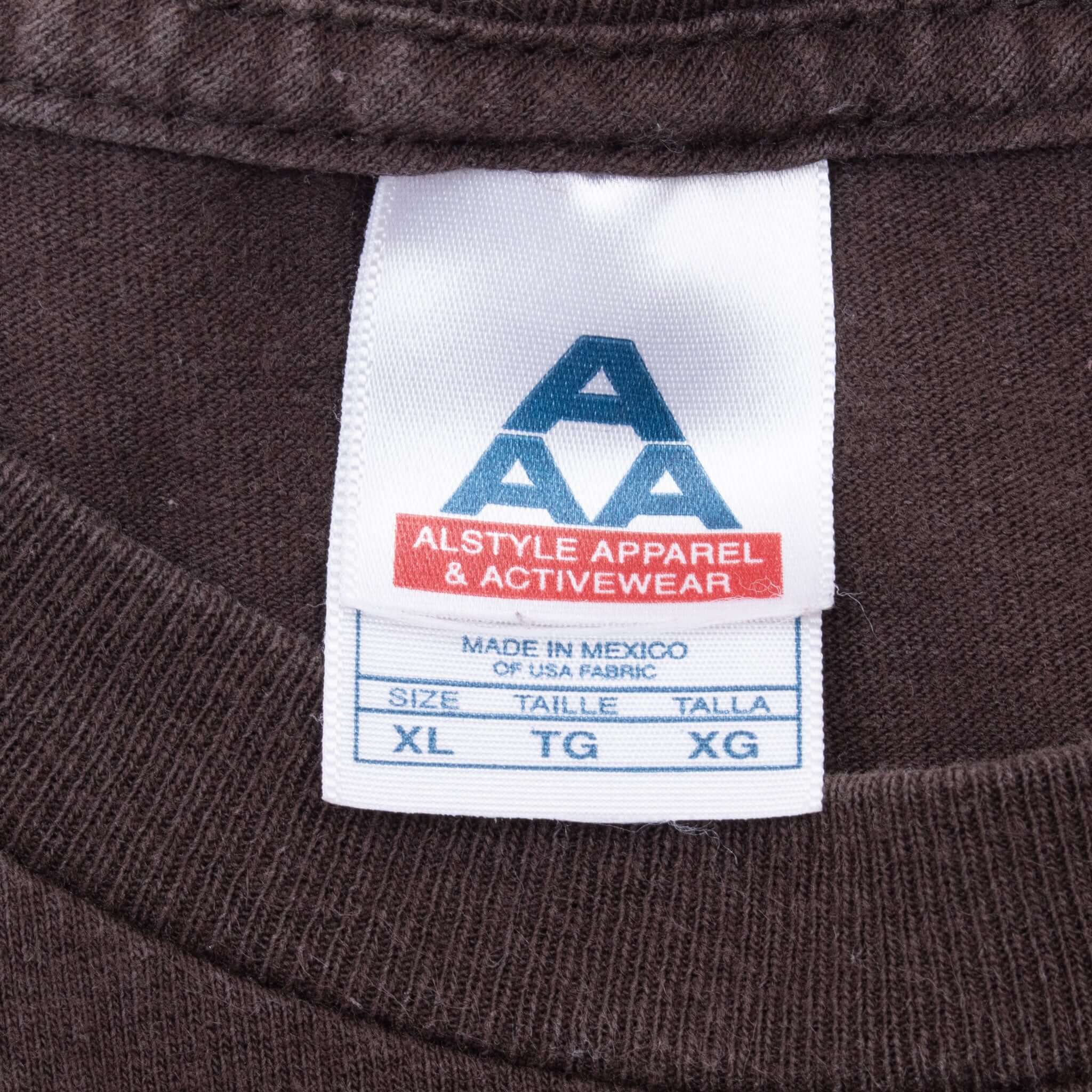 Vintage The Beatles Let It Be 2004 Brown Tee Shirt Size XL