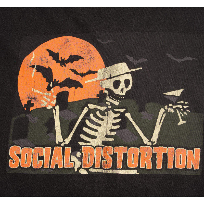 VINTAGE SOCIAL DISTORTION TEE SHIRT SIZE LARGE