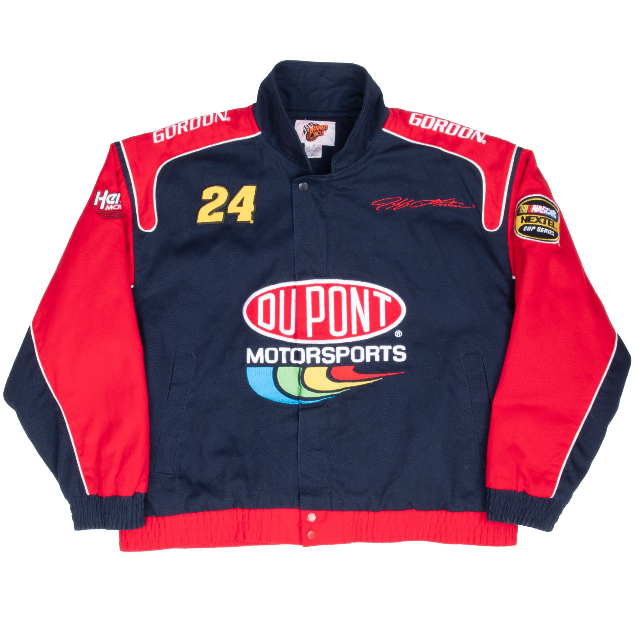 Vintage Nascar Jeff Gordon Dupont Racing Jacket 2000S Size Medium