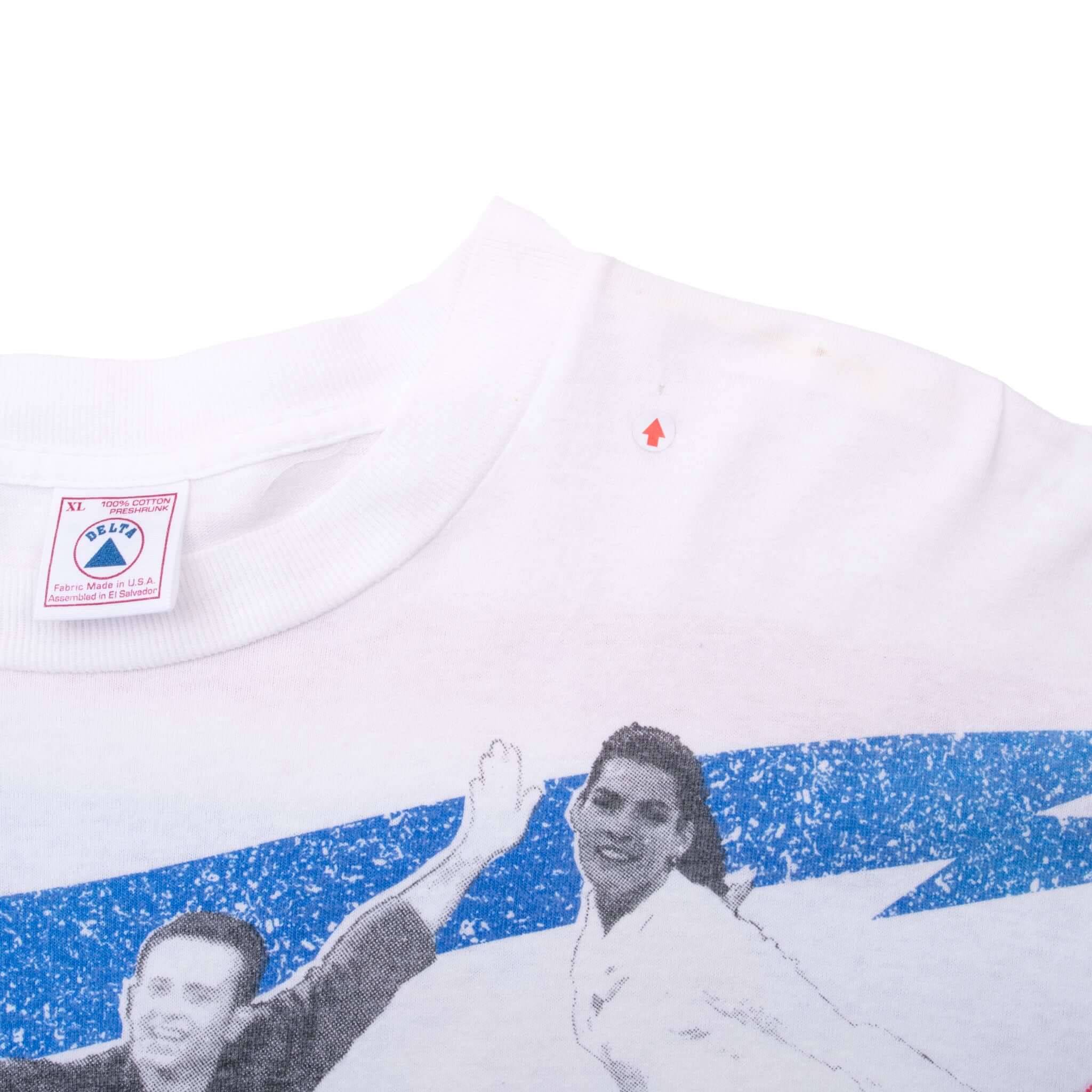 VINTAGE FIGURE SKATING WORLD TOUR 1995 ALL OVER PRINT TEE SHIRT XL