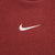 Vintage Nike Middle Swoosh Travis Scott Burgundy Hoodie Sweatshirt 2000S Size XL