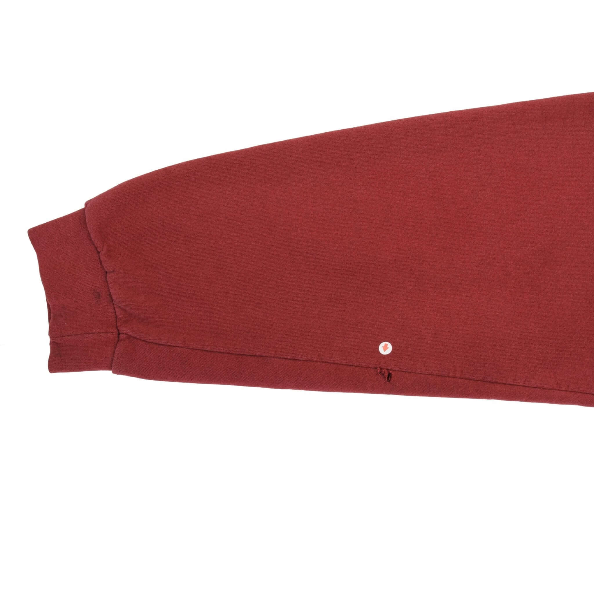 VINTAGE NIKE MIDDLE SWOOSH TRAVIS SCOTT BURGUNDY HOODIE SWEATSHIRT 2000S SIZE XL