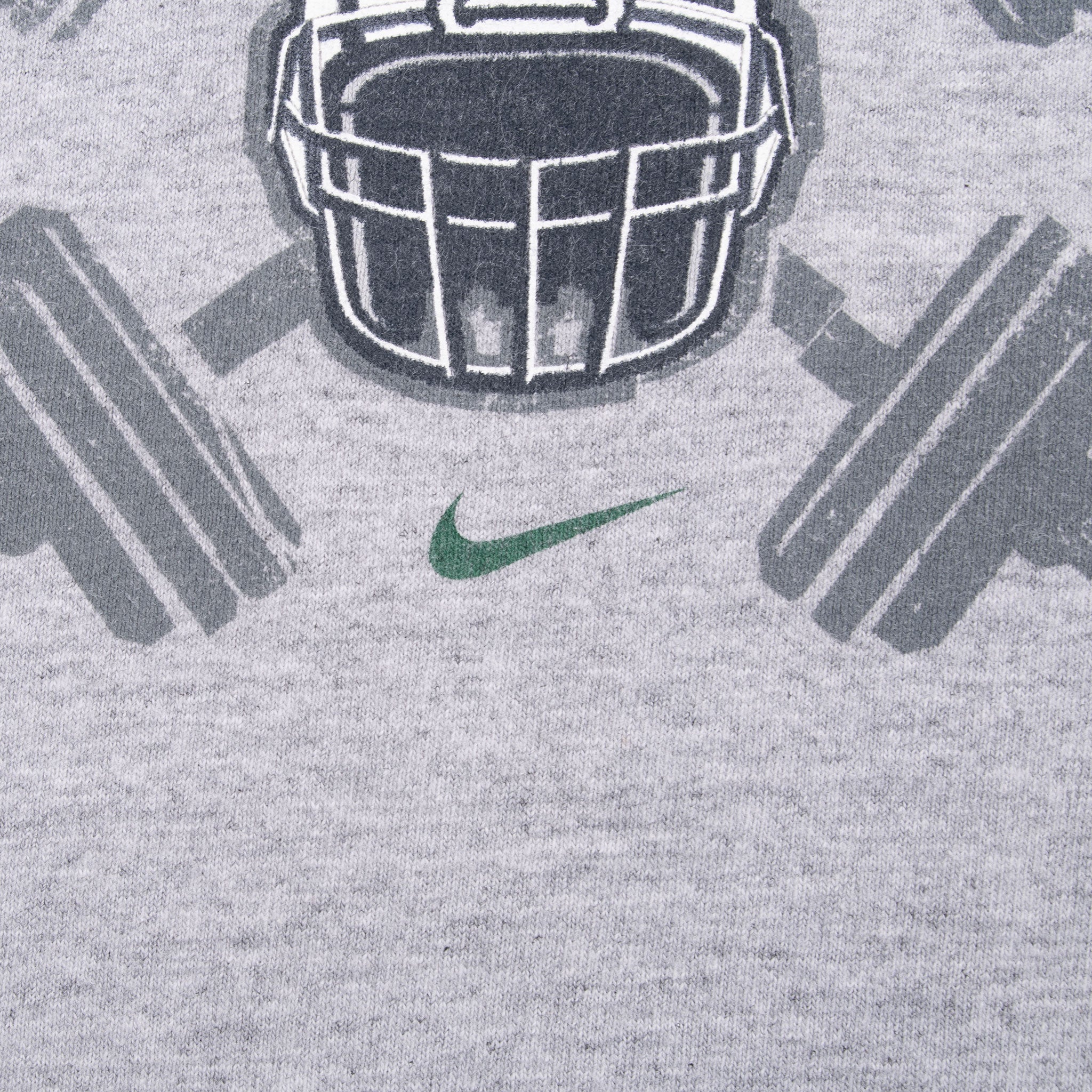 Vintage Nike Ncaa Miami Hurricanes Tank Top Tee Shirt 2000S Size XL Made In Usa