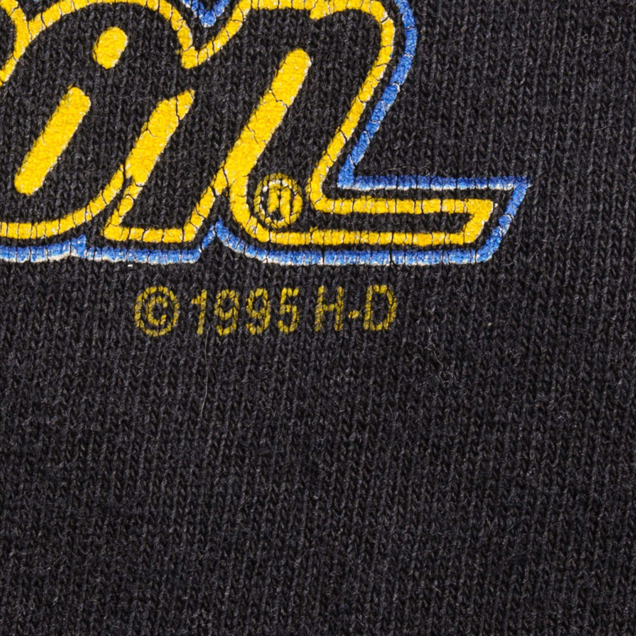 VINTAGE HARLEY DAVIDSON TEE SHIRT 1995 SIZE LARGE MADE IN USA.