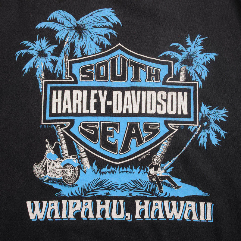復古 Harley DAVIDSON T 卹 1995 年大尺碼美國製造。