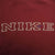 Vintage Nike Spellout Swoosh Burgundy Sweatshirt 1990S 2XL Made In USA