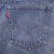 Beautiful Indigo Levis 517 Jeans With Single Stitch Made in USA with Medium Blue Wash  Size 40x29  Back button #2  Zip: Talon