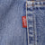 Beautiful Indigo Levis 517 Jeans With Single Stitch Made in USA with Medium Blue Wash  Size 40x29  Back button #2  Zip: Talon