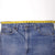 Beautiful Indigo Levis 517 Jeans With Single Stitch Made in USA with Medium Blue Wash  Size 40x29  Back button #2  Zip: Talon
