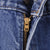 Beautiful Indigo Levis 517 1980s Jeans With Single Stitch Made in USA with Medium Blue Wash  Size 42x31 Back button #2  Zip: Talon