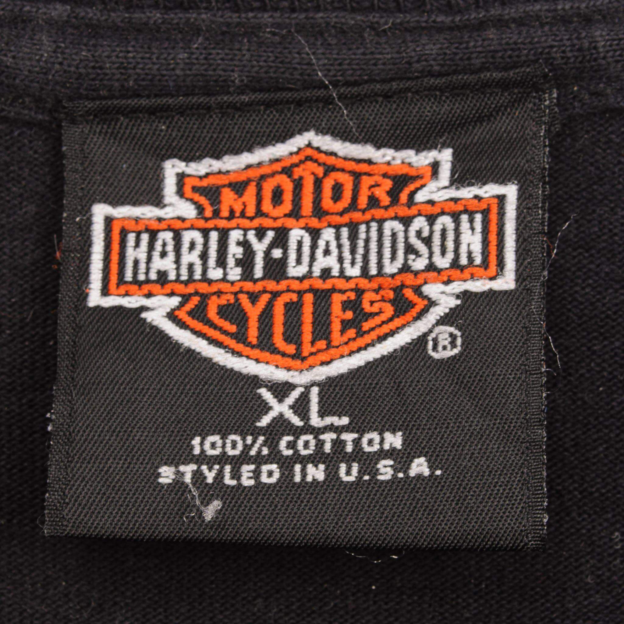 VINTAGE HARLEY DAVIDSON TEE SHIRT 1996 SIZE XL